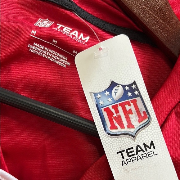 NFL Team Red and Black Short Sleeve Tee - Picture 6 of 9